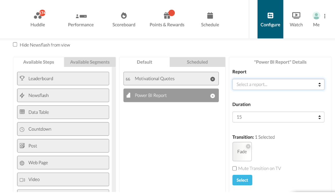 Power BI Integration (Raydiant Engage)