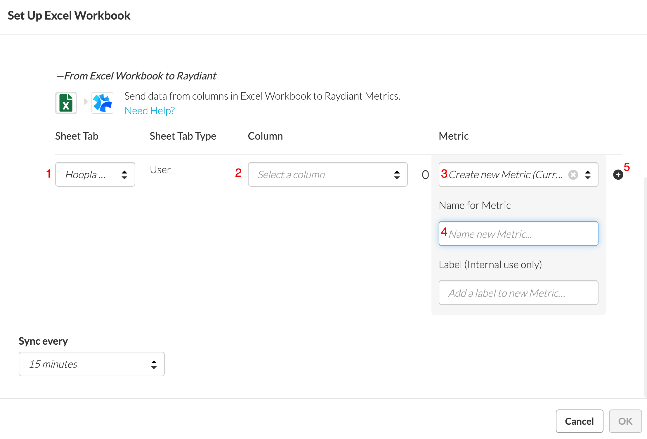 Mapping Data from Excel Online to Raydiant Engage (Raydiant Engage)