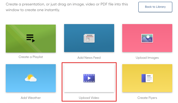 How do I display videos on my Raydiant screens?