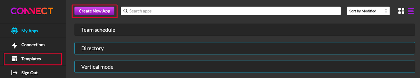 How do I display Screenfeed Connect on my Raydiant screens?